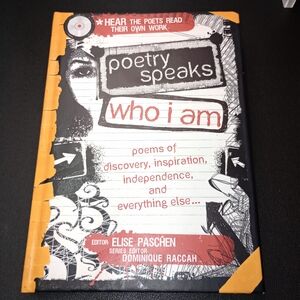 NWOT Poetry Speaks Book with SEALED CD Excellent Condition! May 2019